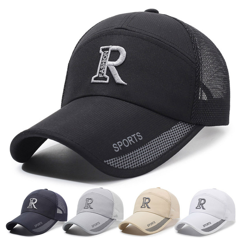 Boné de Beisebol Masculino HIG 1PC para Esportes ao Ar Livre, Respirável, com Aba Estendida, Portátil para Caminhadas ZP