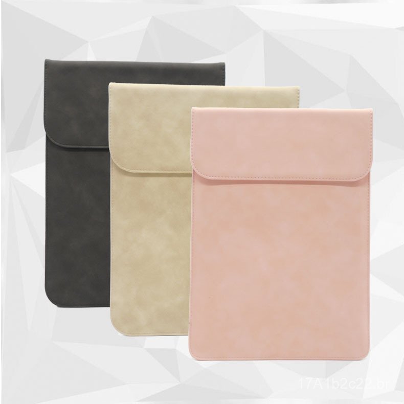 Bolsa para laptop adequada para capa protetora de MacBook, bolsa interna, estilos horizontal e vertical, armazenamento p