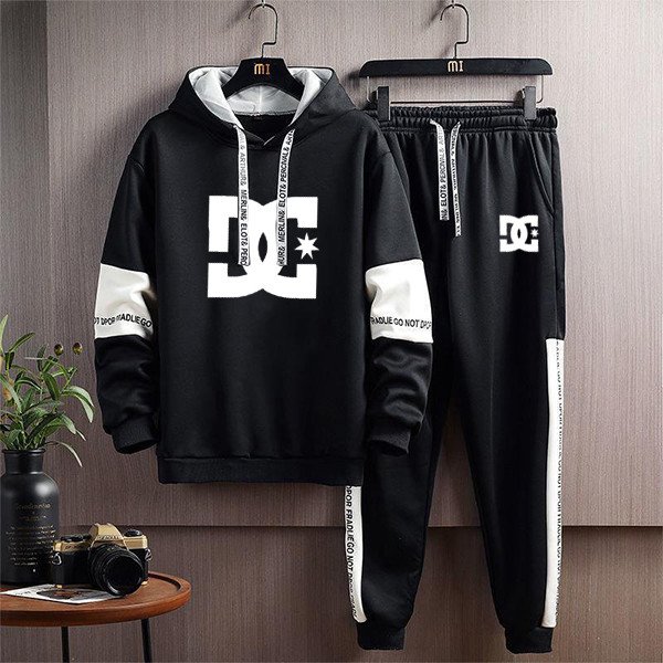 Conjunto De Moletom Com Capuz Masculino Suéter Baju Hodie Set Hoddie Anime Preto E Jogger Hod