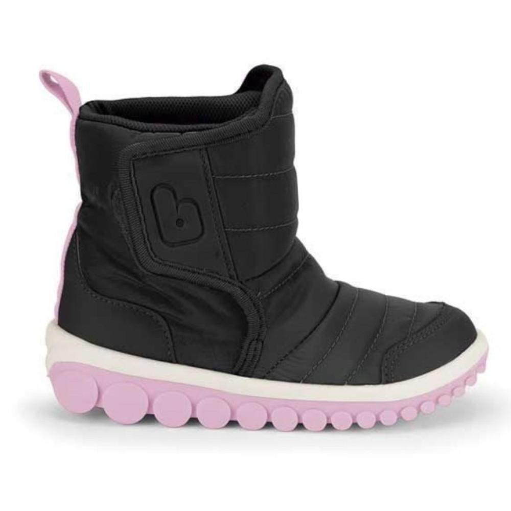 Bota Infantil Bibi Roller 2.0 Preto/Rosa Doce