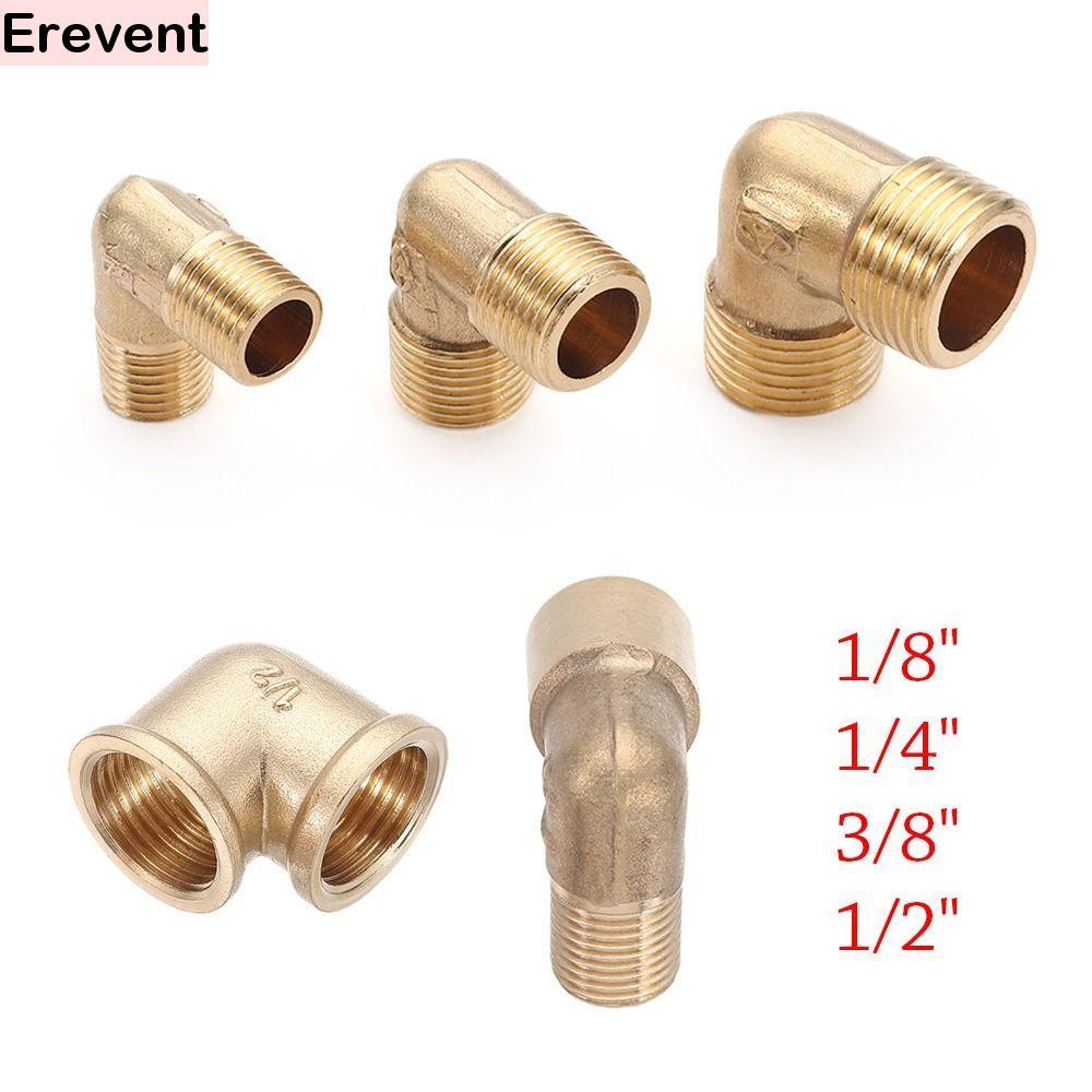 Junta De Tubo SUNSET , Farpa De Mangueira De Latão Com Cotovelo De 90 Graus , Adaptador De Conector De Acoplador De Enca