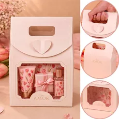 10 SACOLA COM VISOR 14X7X20 PEQUENA TULIPAS 4979 ( DIA DAS MÃES JANGO 2026 ) OUTLET