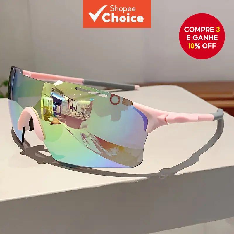 Óculos De Sol Esportivos Leves Proteção UV400 Para Atividades Ao Ar Livre De Ciclismo Em Execução