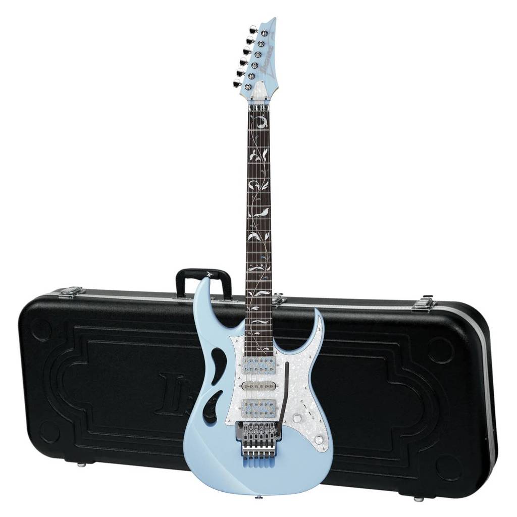 GUITARRA IBANEZ JAPAN STEVE VAI PIA3761C BLUE POWDER C/ CASE