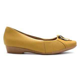 Sapatilha Usaflex Feminina Couro Bico Quadrado Joanetes Casual MM1604 em Oferta na Shopee