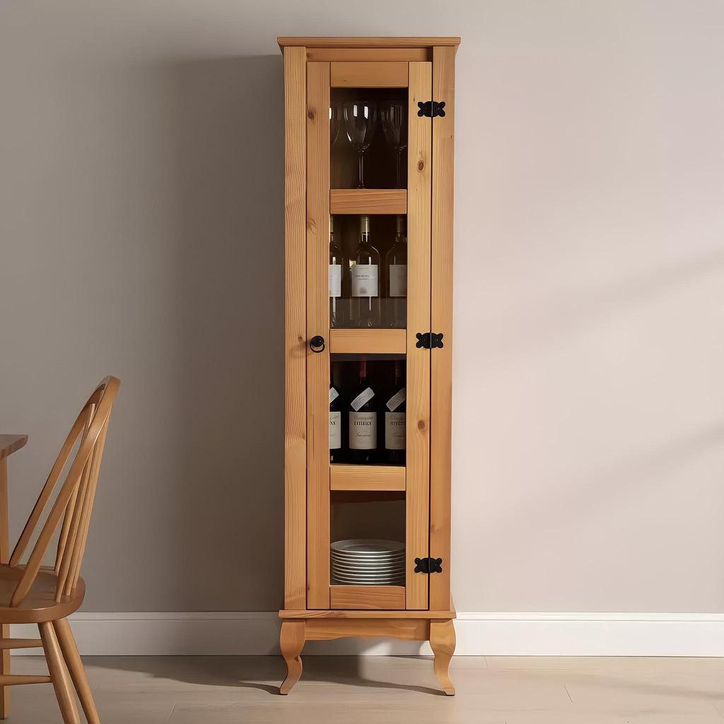 Cristaleira Madeira Maciça Vidro: Onde Comprar | BuscaProdutos