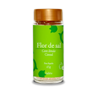 Flor de Sal com Limão 65g – Cimsal Saliere em Oferta na Shopee
