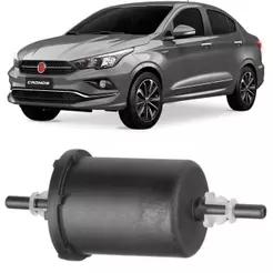 Filtro Combustível Fiat Cronos 1.0 1.3 1.8 2017 a 2025 Flex