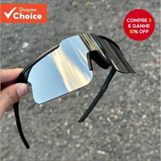 Óculos De Sol Unissex À Prova De Vento Para Ciclismo – Proteção UV Com Armação Grande Emagrecimento Facial Adequado Ativ