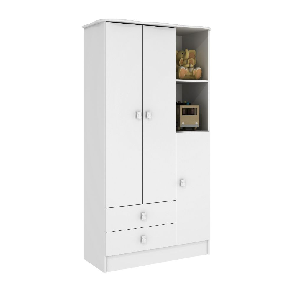 Quarto de Bebê Completo Berço Cômoda e Guarda Roupa Tedy · foto 2