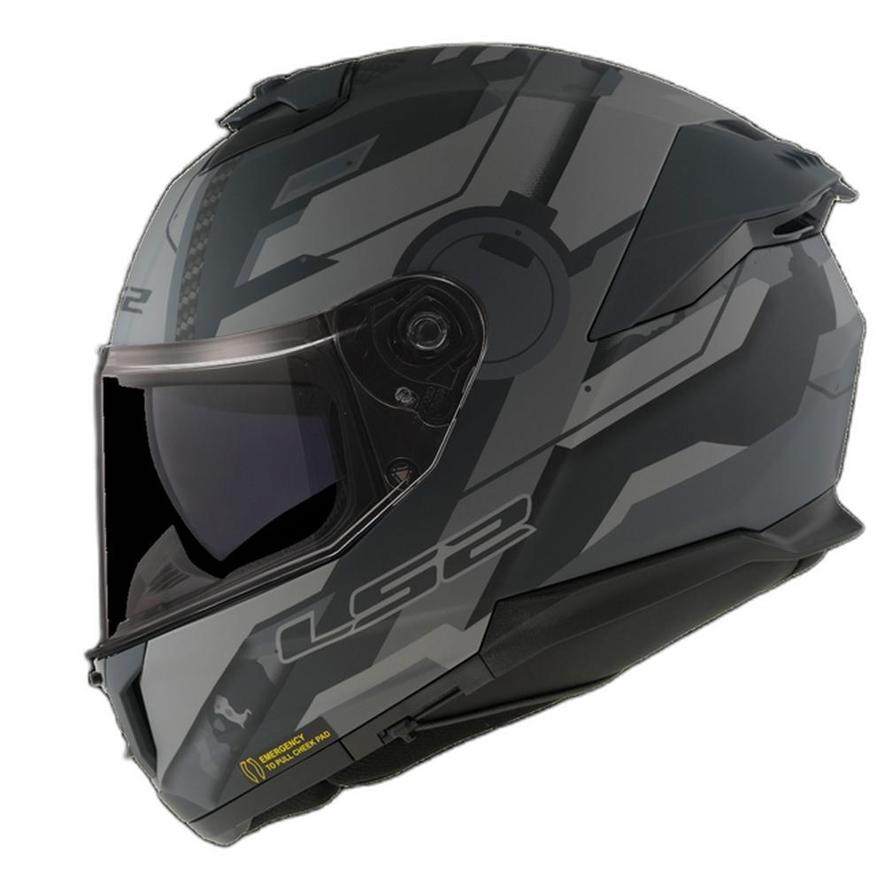 CAPACETE FF808 STREAM II SHADOW