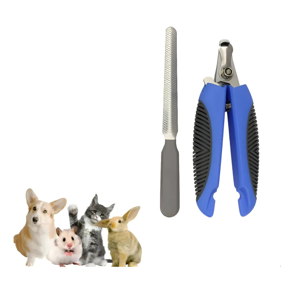 Kit Cortador De Unha E Lixa Para Pet Impopet Todos Tamanhos