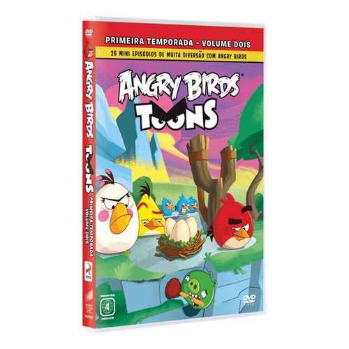 Angry Birds Toons 1- Temporada Volume 1 E 2 Dvd Lacrado