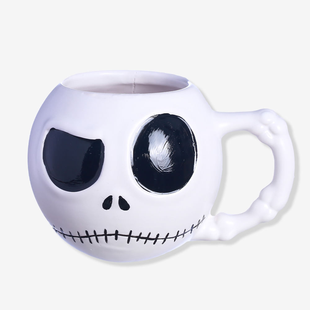 Caneca 3D Jack Skellington - O Estranho Mundo de Jack em Oferta na Shopee
