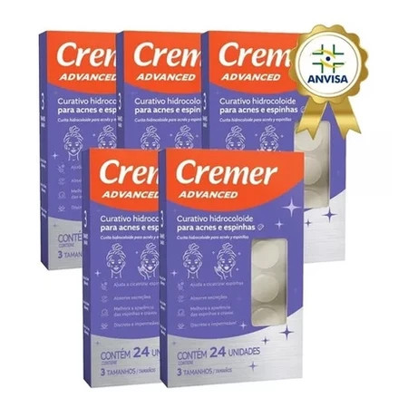 Adesivo Hidrocoloide Acnes E Espinhas Cremer Curativo 5 UN em Oferta na Shopee