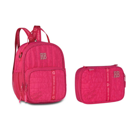 Kit Lancheira e Estojo Rebecca Bonbon Sweet Dreams- Clio Style Kit:Rosa