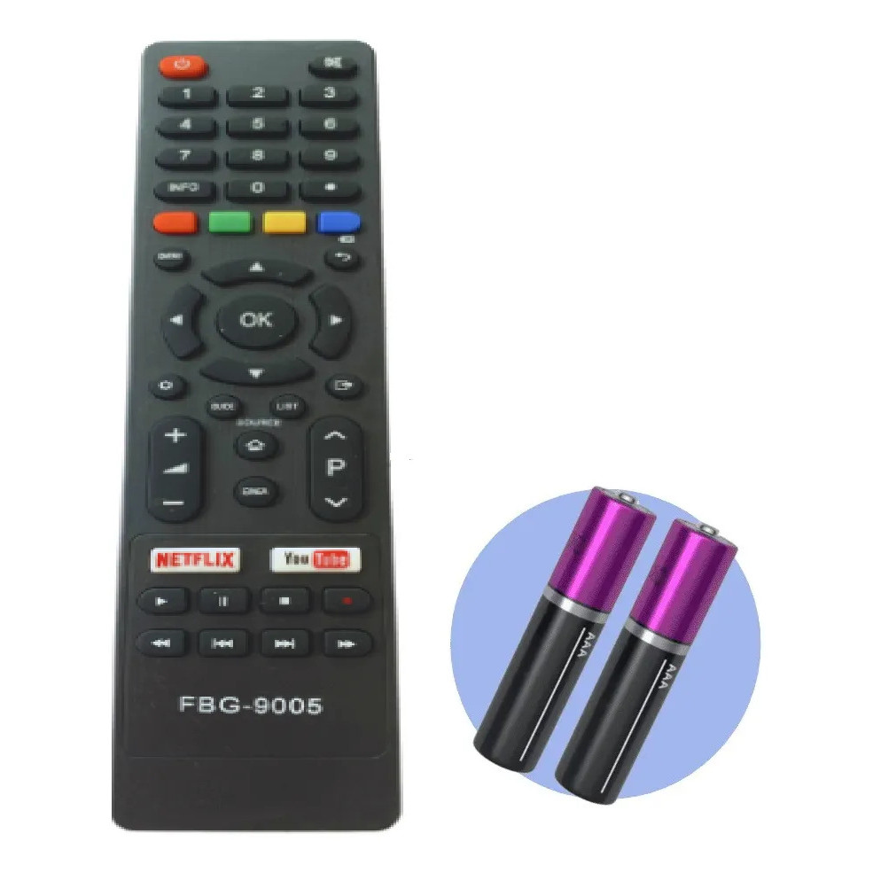 Controle Remoto Smart Compatível  C/ Philco /britania/ Netfl