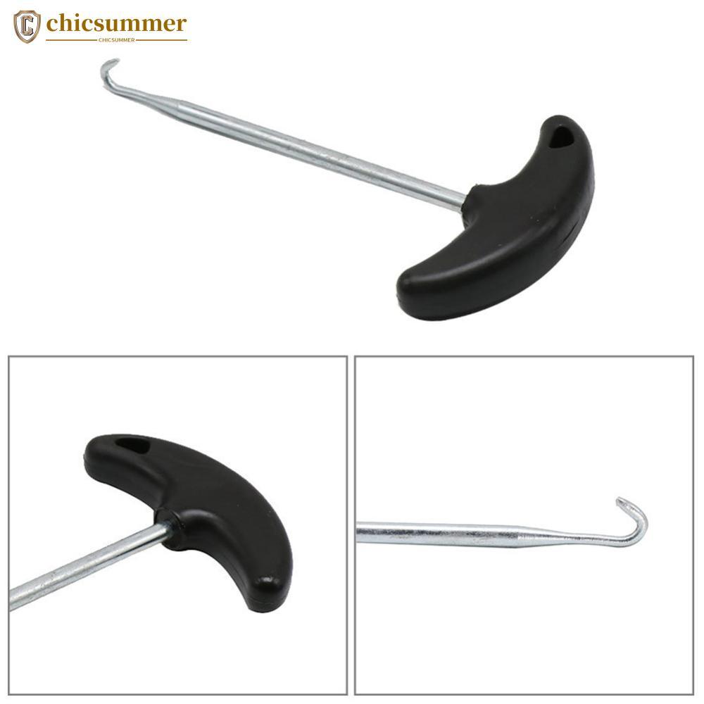 CHICSUMMER Universal Moto Tubo De Escape Molas Tensão Motocicleta Mola Gancho T-Lidar Com Extrator Ferramenta De Reparo 