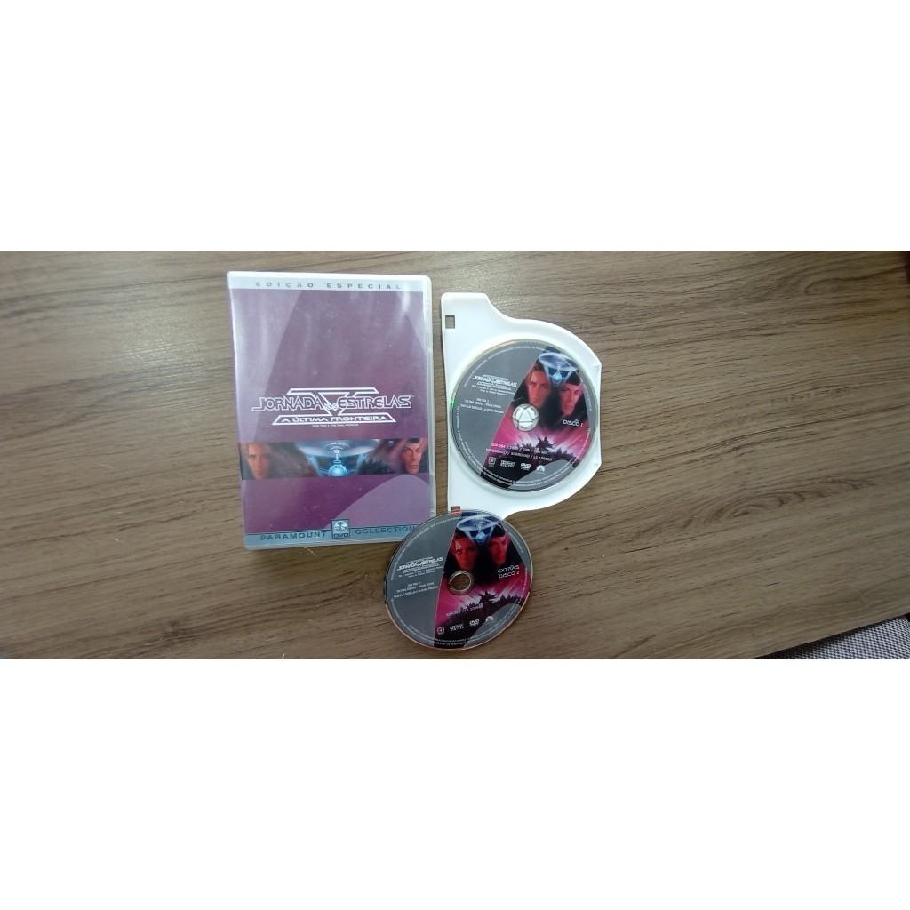 DVD JORNADA NAS ESTRELA 5 - A ULTIMA FRONTEIRA - DVD DUPLO - ORIGINAL