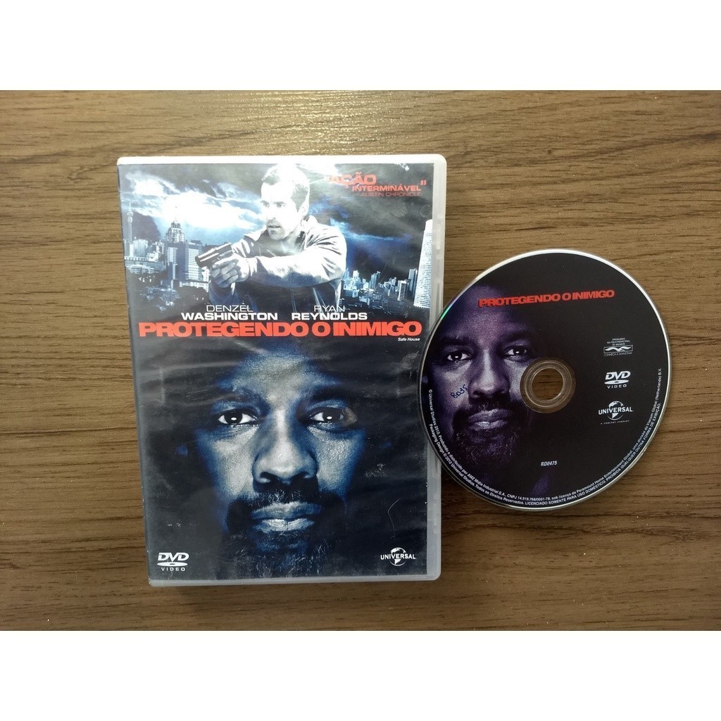 DVD PROTEGENDO O INIMIGO - ORIGINAL