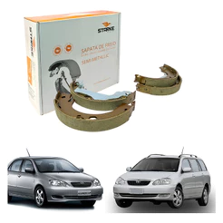 Sapata de Freio Corolla Fielder 1.8 16V 2003 a 2008 Original Starke
