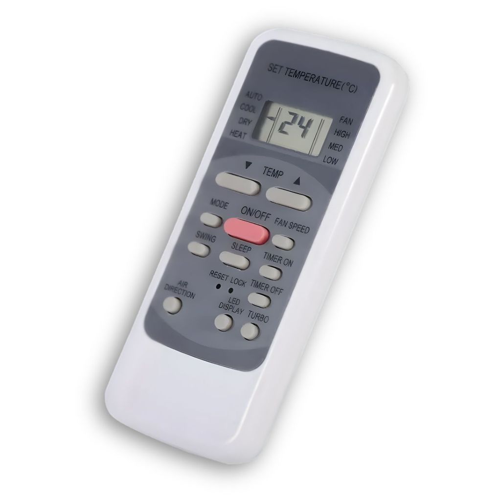 Controle Remoto Ar Condicionado Midea MPH-12CRv1 - MPB-12CRV1 MPB-12CRV2 - Substitui Original - Novo