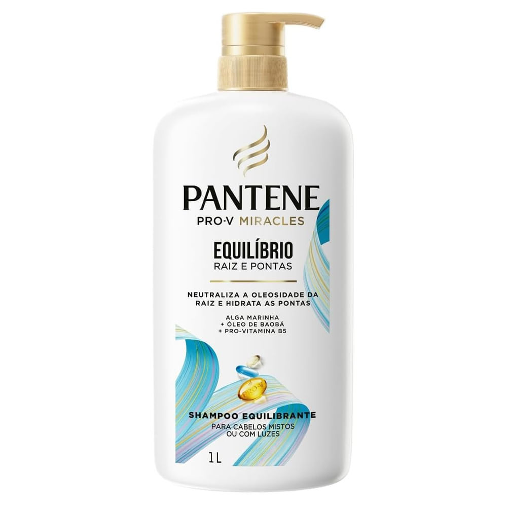 Shampoo Pantene Equilíbrio 1 Litro