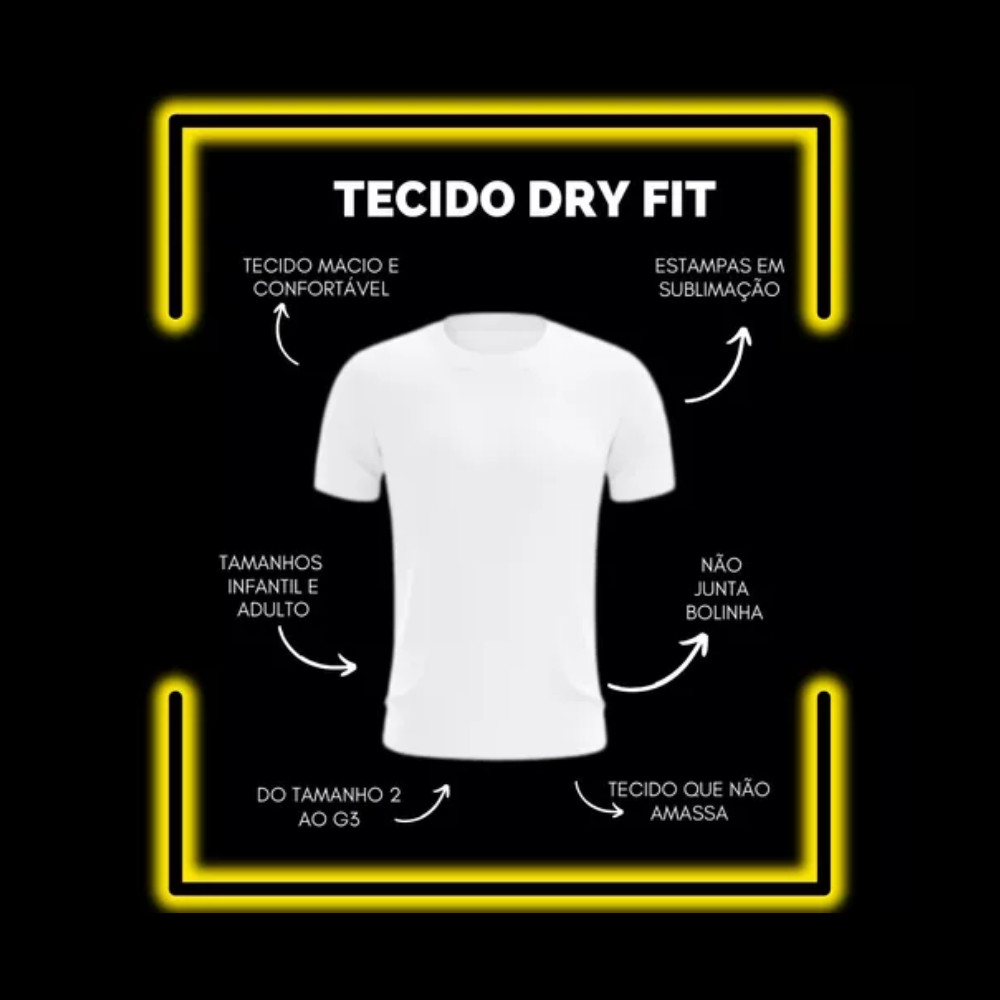 Camiseta One Piece Monkey D. Luffy Gear 5 Letra Preto e Branco Anime Dry-Fit Premium Unissex Swit