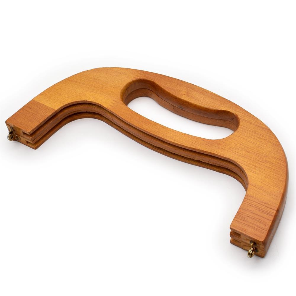 Fecho da Vovó Madeira BSTM25 Caramelo 25cm - Botelho