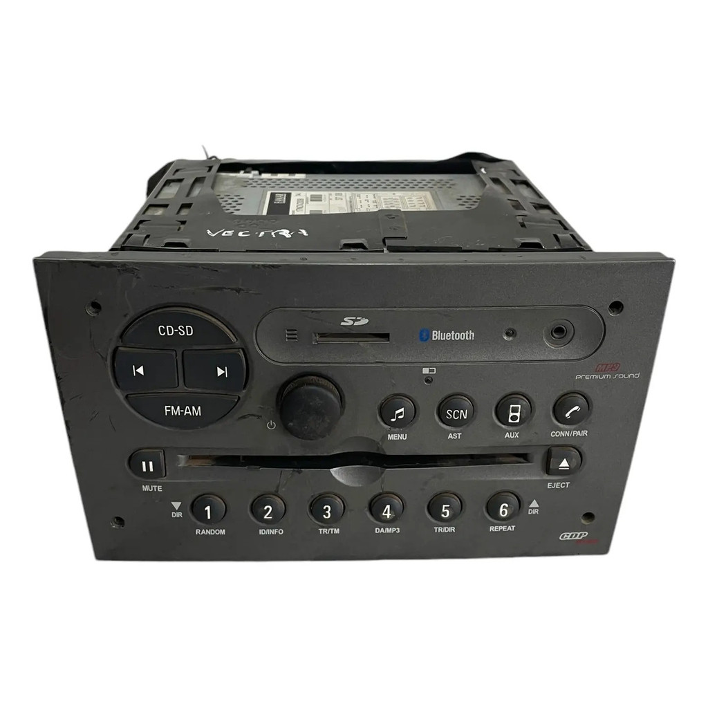 Rádio Original Gm Vectra Elite 08/12 Sem O Código.
