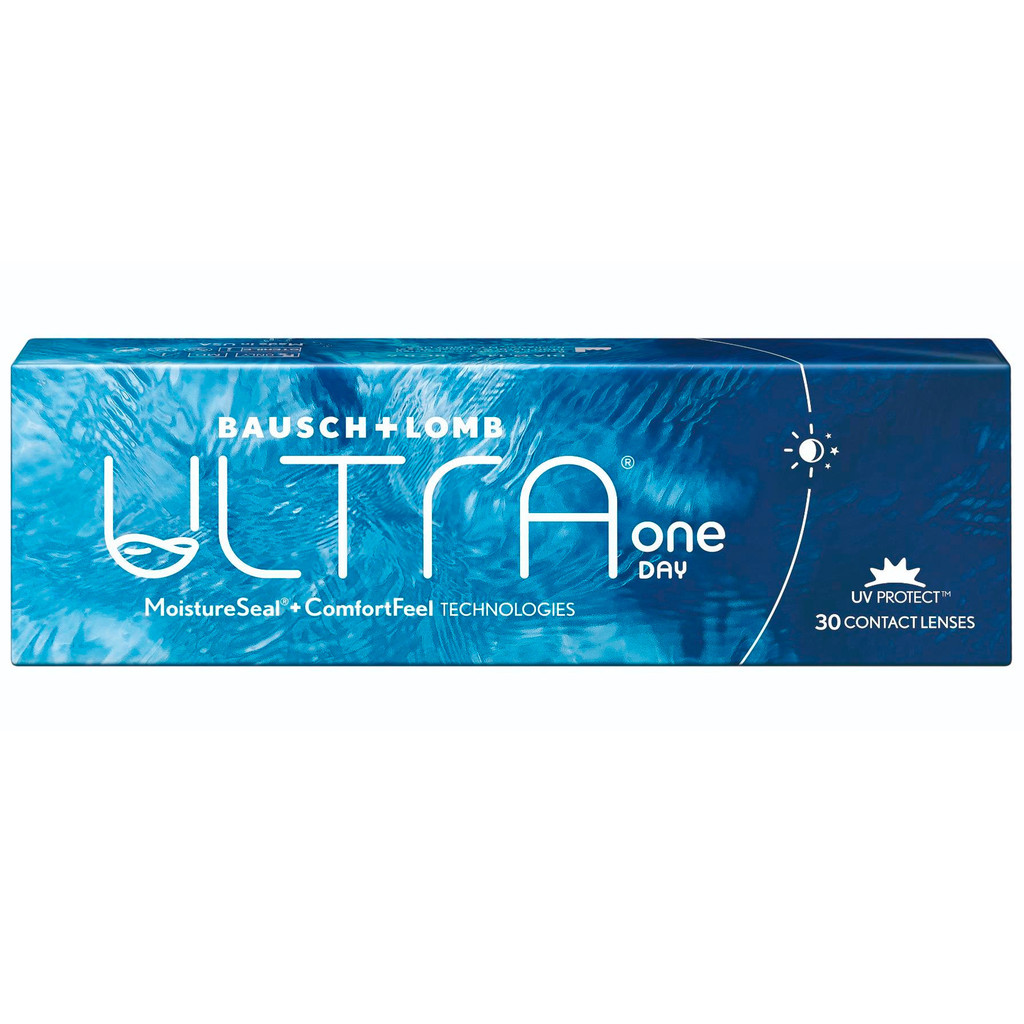 Lente de Contato Bausch + Lomb Ultra Com Grau Silicone Hidrogel Conforto 16h Miopia Hipermetropia