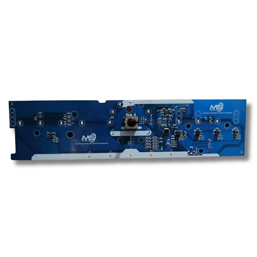 Placa interface compatível lavadoras Brastemp BWL11 Versão 1