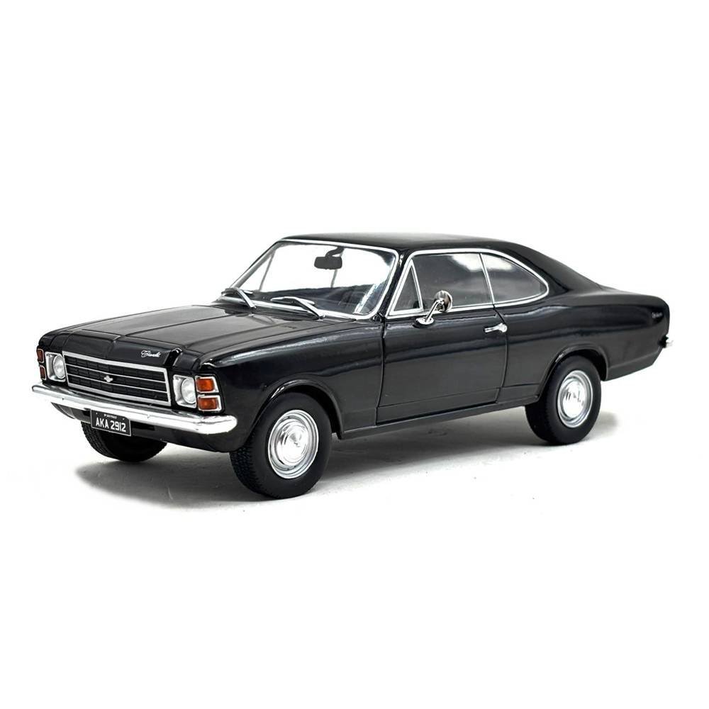 Miniatura Carro Chevrolet Opala Coupe (1976) - Preto - 1:24 - California Toys