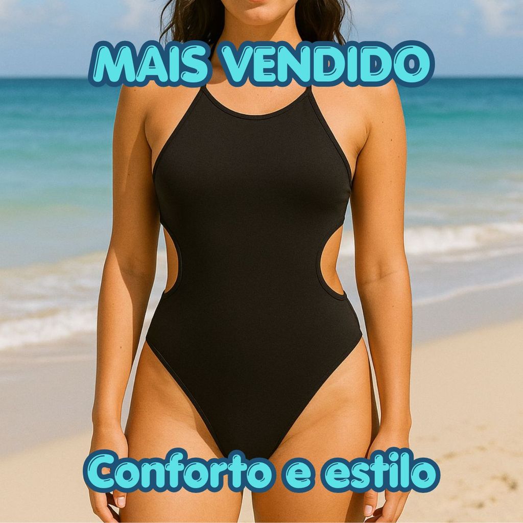 Maiô Infantil e Juvenil Preto Mais Vendido Moda Praia Juvenil Piscina