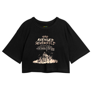 Cropped Avenged Seven Fold Latin America Tour 2026 FC em Oferta na Shopee