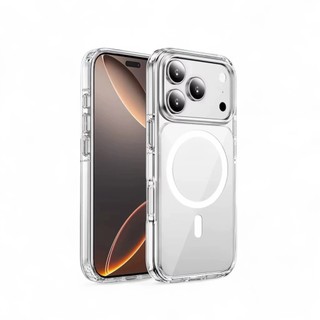 Capa Para iPhone 11 12 13 14 15 16 17/Pro/provMax Capinha Magnética
