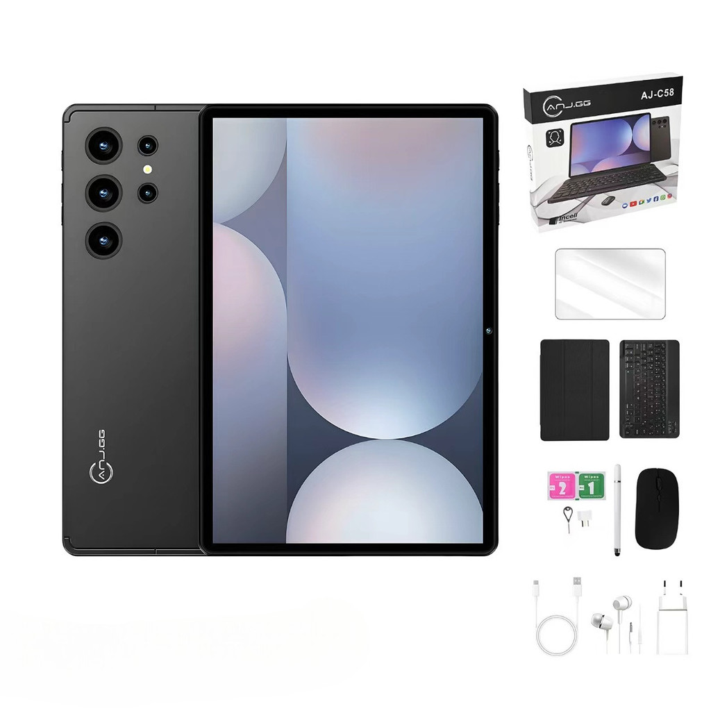 Tablet 10.1” 5G Octa-Core MTK6755 | 6GB RAM + 128GB ROM | Câmera 32MP | Android | Tela IN-CELL