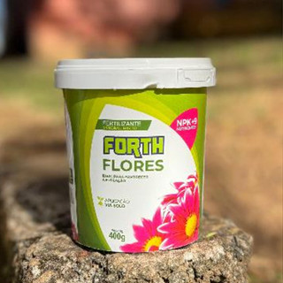 Adubo Fertilizante Forth Flores 400g Jardineira Completo NPK +9 Fertilizante Para Floração Jardim em Oferta na Shopee