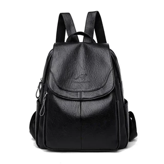 Mochila Mochilas de Couro Feminino Escolares para Meninas Grande Capacidade Travel Back Pack Mochila