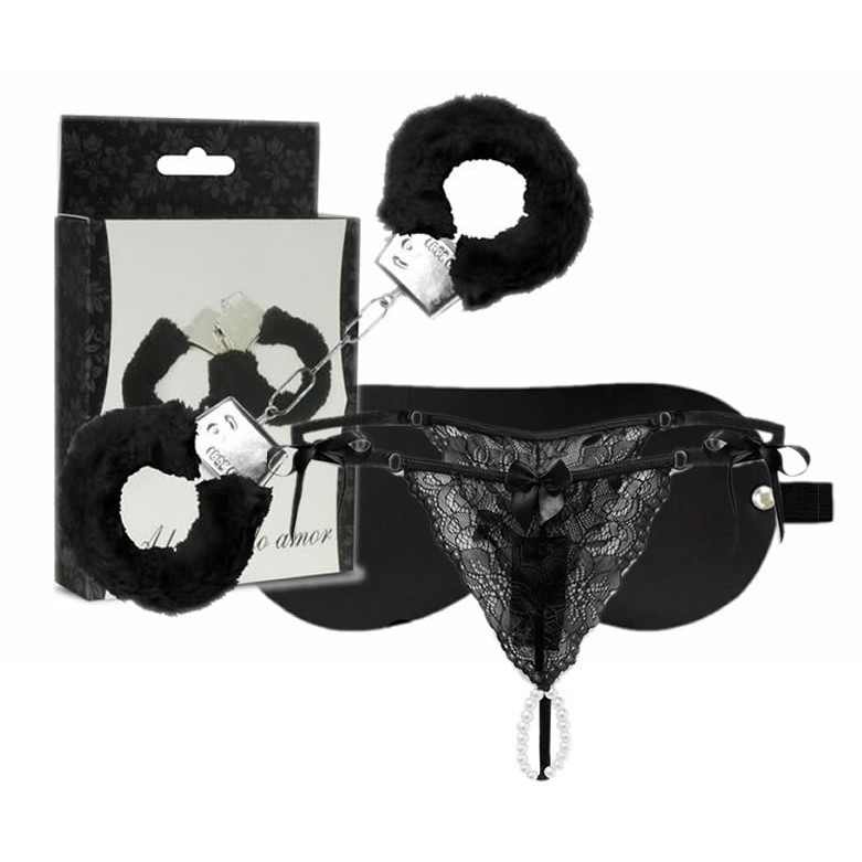 KIT Algema Sensual + Tapa Olhos + Calcinha Tailandesa Produtos Eróticos Para Mulheres SEX SHOP em Oferta na Shopee