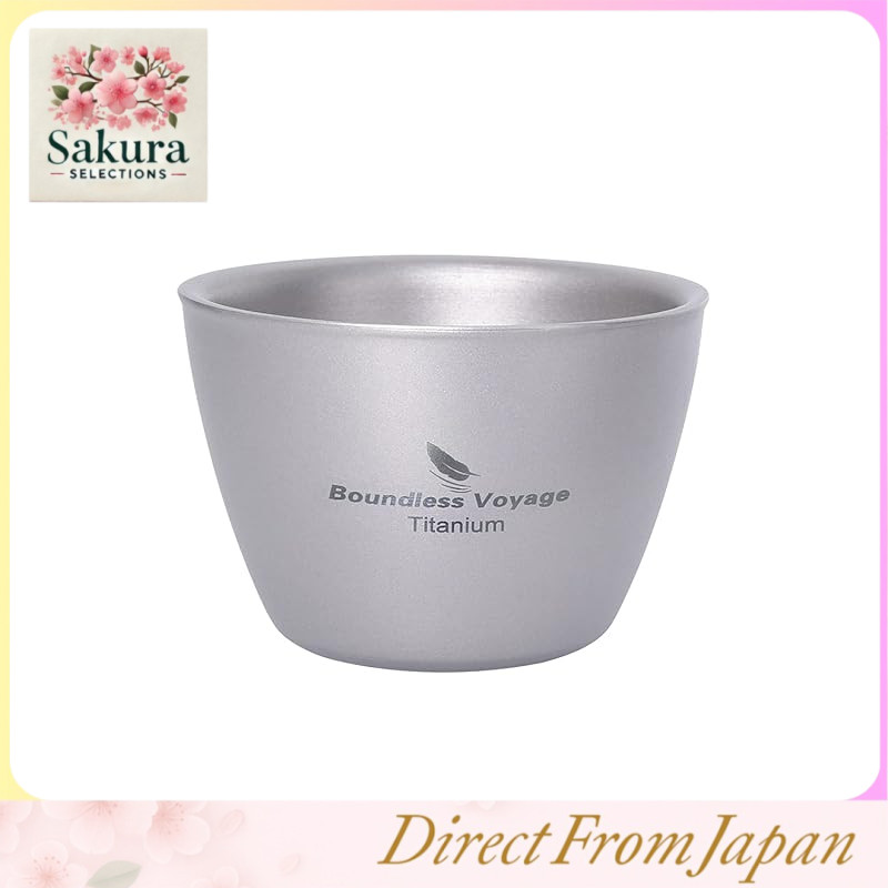 Boundless Voyage Double-Walled Ultra-Light Mini Sake Cups