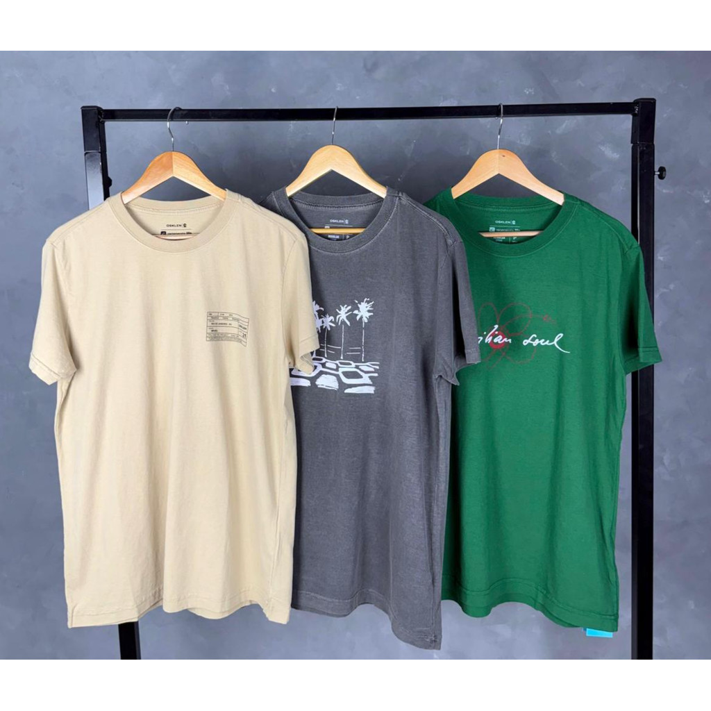 Camiseta Stone Regular Básica Estonada Casual em Oferta na Shopee