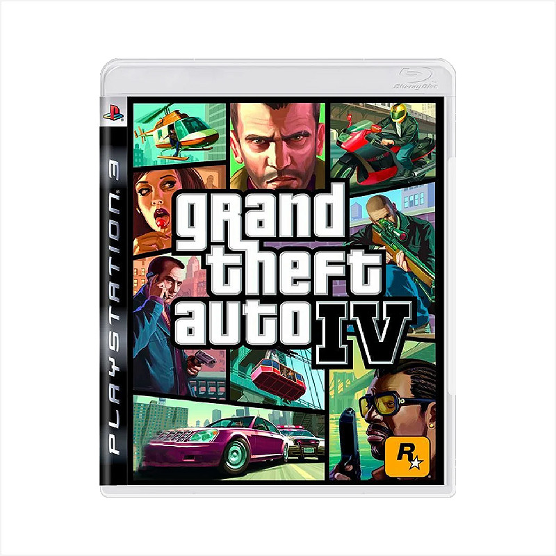 Jogo Grand Theft Auto IV (GTA IV) - PS3 - Usado