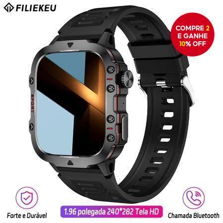  Smartwatch 2026 à prova d'água 3ATM, Bluetooth, chamada, smartwatch esportivo para uso ao ar livre.