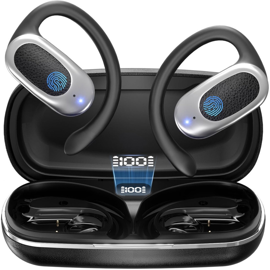 Fone Bluetooth 5.4 Condução de Ossos TWS com Clipe de Ouvido Esporte Chuva Suor em Oferta na Shopee