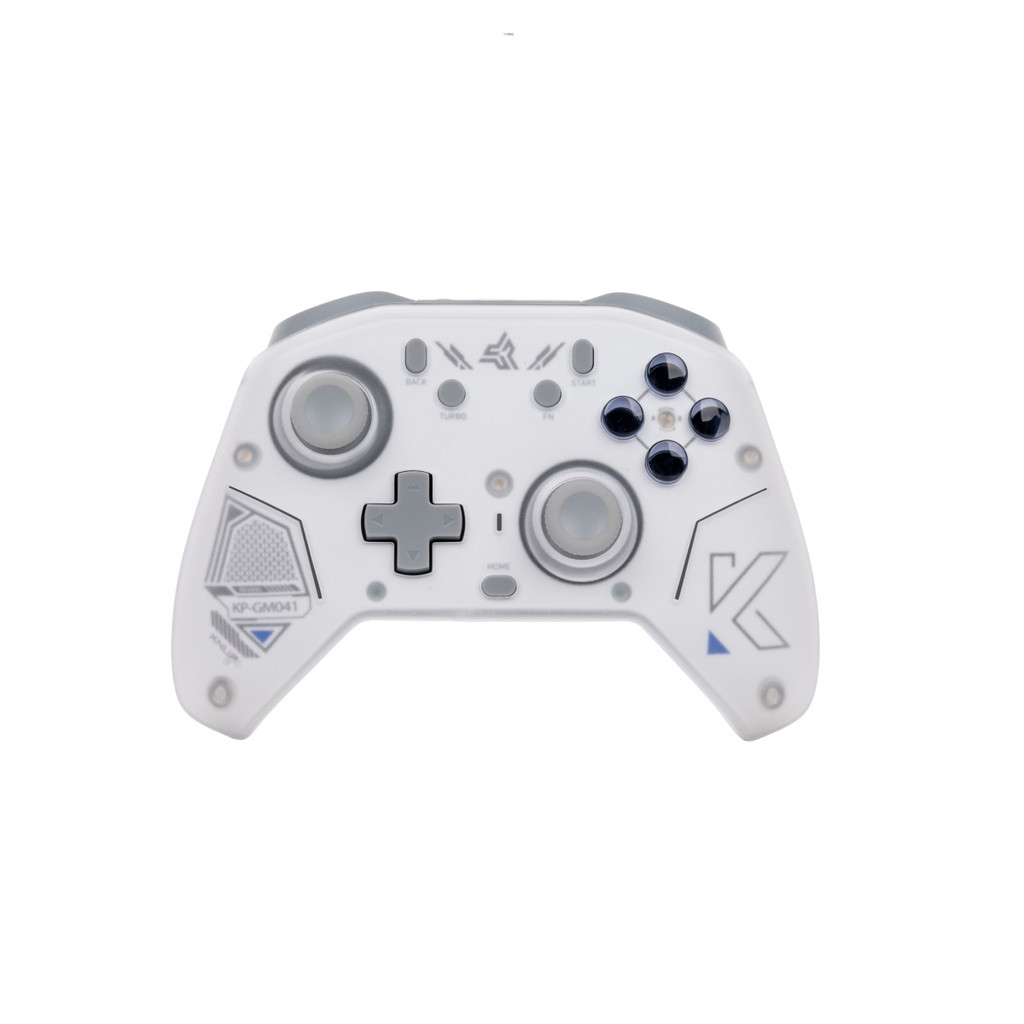 Controle Gamer Sem Fio RGB 6 Axis Turbo Bluetooth Analógico Hall 4 Botões Macro Gamer