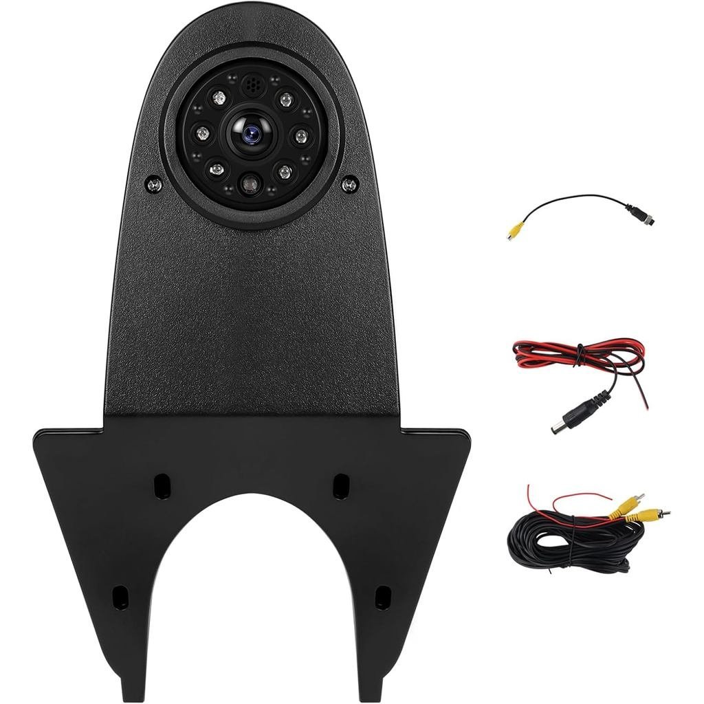 Camecho Câmera De Ré Universal Para Visão Traseira De Carro Com Noturna À Prova D'água E Luz De Freio MPV/Bus/Van Suppo