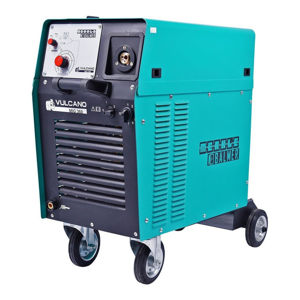 Máquina de Solda MIGMAG Vulcano MIG 360 Trifásica 220380v Balmer