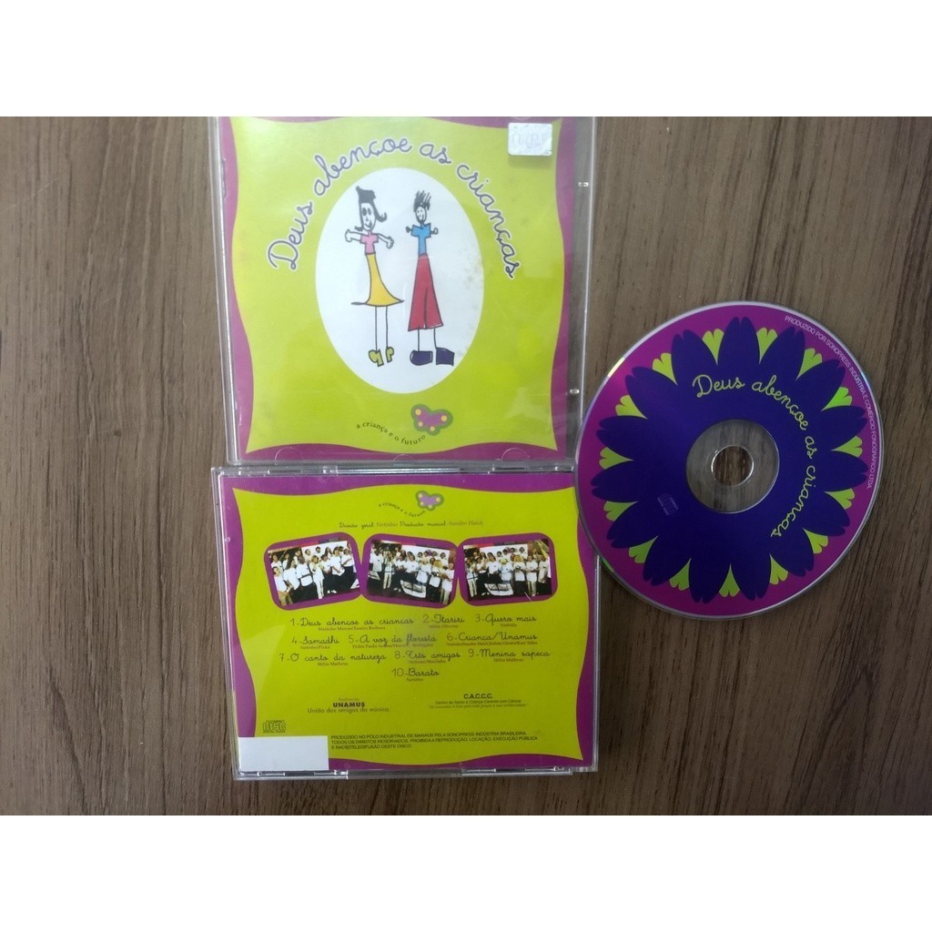 CD DEUS ABENÇOES AS CRIANÇAS - VARIOS ARTISTAS - ORIGINAL