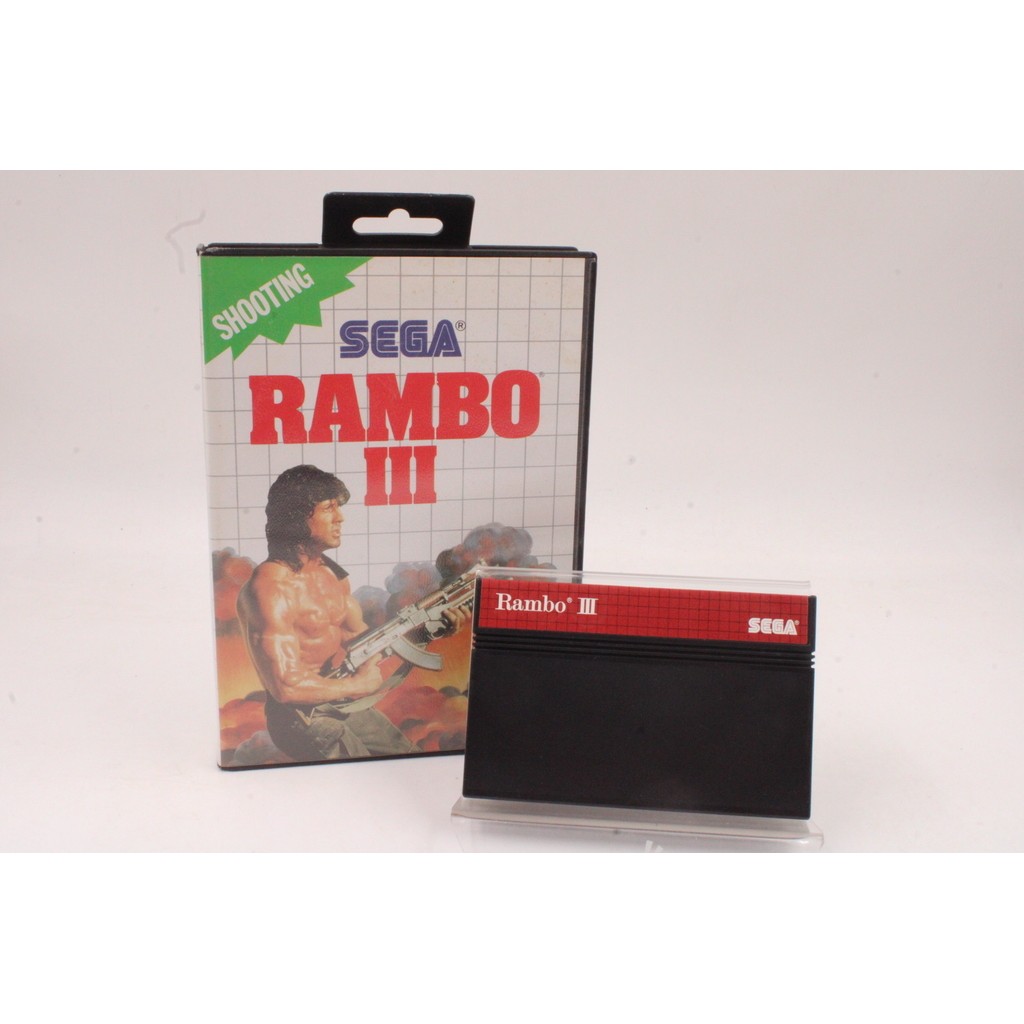 JOGO MASTER SYSTEM - RAMBO 3 (1)